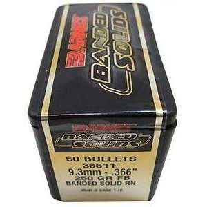 Barnes Bullets 9.3mm .366 250gr B SLD RN /50