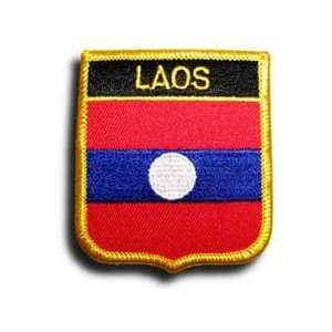 Laos   Country Shield Patch