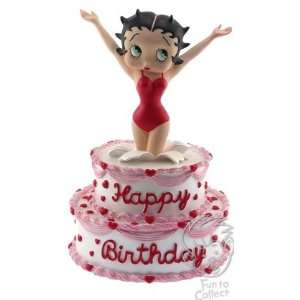 San Francisco Music Box Company Betty Boop Happy Birthday Figurine 