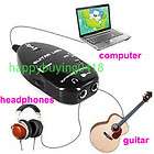   Guitar to USB Interface Link Audio Cable PC/MAC Recording Adapter
