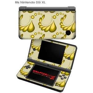 Nintendo DSi XL Skin   Petals Yellow by WraptorSkinz