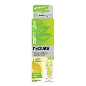  Zenergize Hydrate, Lemon Lime Fizzing Beverage 10 Count 