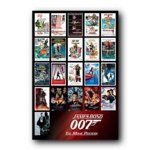  James Bond 007 Movie The Collage Poster New 8718