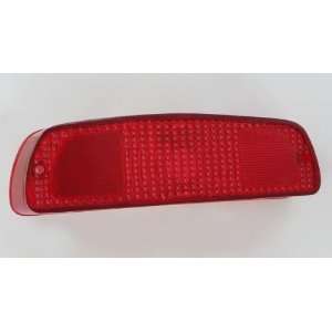 Parts Unlimited Red Taillight Lens 