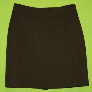 Wrapper sz 11 12 Womens Olive Green Skirt Office KF6  
