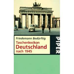  Taschenlexikon Deutschland nach 1945. (9783492224956 