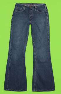 Silver sz 30 x 31 Flare Womens Blue Jeans Denim Pants FK67  