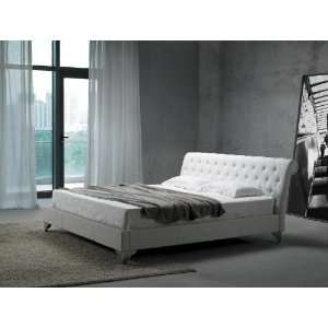 San Remo Leatherette Modern Bed