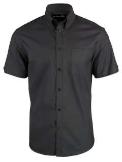 Mens Ben Sherman Classic Eton Oxford Shirt Plain Short Sleeves 