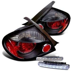   03 05 Dodge Neon Tail Light Lamps + LED Bumper Fog Lights Automotive