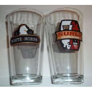  Surly Brewing Co. White Horse Pint Beer Glass (1 Ea 
