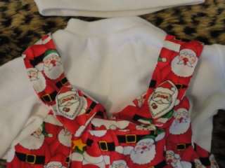   REBORN/BABY DOLL CLOTHES Outfits + SANTA CLAUS Easter Bunny Set  