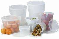 qt. Prolon Round Food Storage Container NSF w/lid  