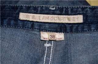 ICONIC Stella McCartney Made Italy Mini Skirt Jeans 38  