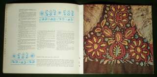 BOOK Polish Folk Embroidery ethnic costume POLAND silk  