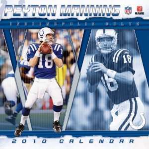   Manning Indianapolis Colts 2010 12x12 Wall Calendar
