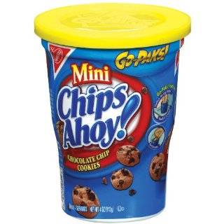 Chips Ahoy Mini Chocolate Chip Cookies, 4 Ounce Go Paks (Pack of 8)