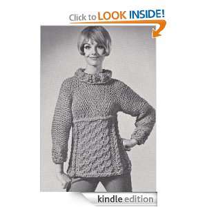Quick Cable Tunic Sweater Pullover Knit Knitting Pattern unknown 