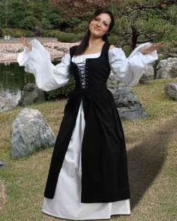 Renaissance Wench Pirate Medieval Costume Dress  
