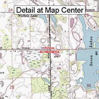   Map   Fenton, Michigan (Folded/Waterproof)