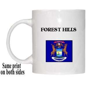  US State Flag   FOREST HILLS, Michigan (MI) Mug 