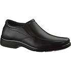 Mens Hush Puppies Rainmaker Black Leather Shoe SlipOn Oxford H10867 