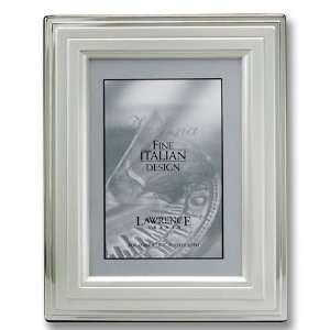    Silver Plated Metal Picture Frame Step Design