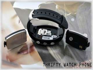 NEW Cell Phone Watch Mobile /MP4 Screen Touch Black  