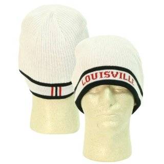   Cardinals Reversible White Band Winter Knit Hat   White / Red