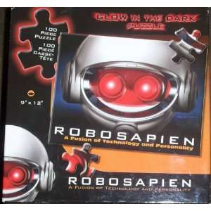  Robosapien Glow in the Dark Puzzle 100 piece puzzle Toys & Games