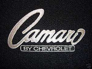 Camaro Logo 80/20 Carpet Floor Mats 67 68 69 70 71 72  