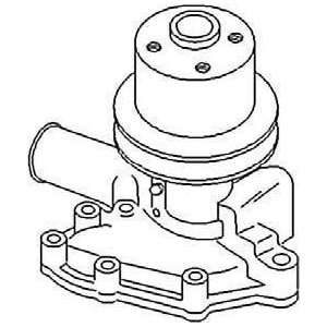  New Water Pump With Pulley SBA145016061 Fits FD 1000, 1600 