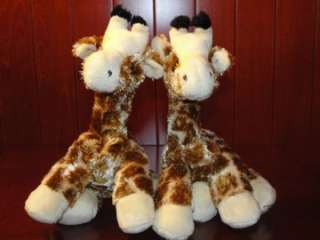 Giraffe Aurora Plush Stuffed Animal Toy Busch Gardens Lot of 2 8 