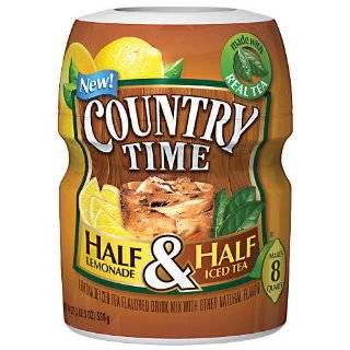 Country Time Half Lemonade Half Iced Tea, 19 Ounce (Pack of 4) by 