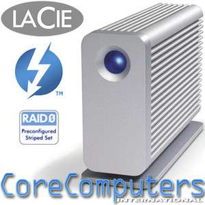LaCie 1TB Little Big Disk Dual Thunderbolt 10Gb/s External Hard Drive 