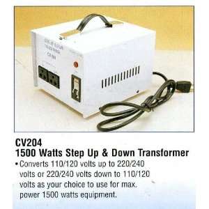  1500 Watts Step Up & Down Transformer Electronics