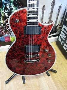 ESP USA Eclipse II Volcano Red Electric Guitar w/ EMG + Case   New w 