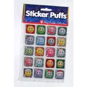  20 Sticker Puffs (Acid Free) Smiley Faces Case Pack 48 