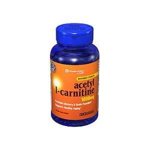 Acetyl L Carnitine 1000 mg. 30 Capsules