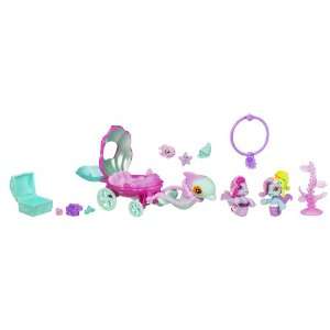  My Little Pony Mermaid Dolphin Carriage Toys & Games