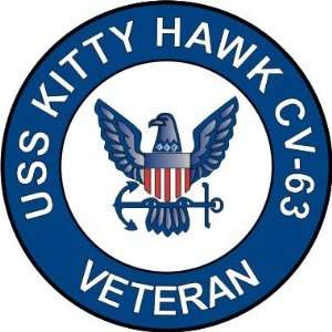  US Navy USS Kitty Hawk CV 63 Ship Veteran Decal Sticker 3 