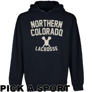 Northern Colorado Bears Legacy Pullover Hoodie   Navy Blue