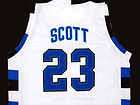 NATHAN SCOTT #23 ONE TREE HILL RAVENS JERSEY WHITE   ANY SIZE  