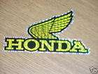 Vintage 1970s Honda Decal 5 5/8 x 3 1/4 (008 RIGHT)