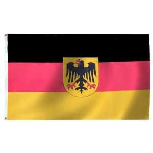  Germany Flag (With Eagle) 3X5 Foot Nylon Patio, Lawn 