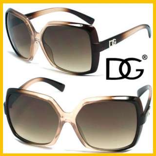 New Large Women Fashion Sunglasses   T. Brown DG137  