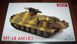 MT LB 6M1B3 Soviet armored prime mover 1/35 SKIF 219  