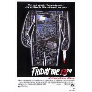 Friday the 13th (1980) 27 x 40 Movie Poster Style A 
