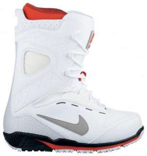   2012 White Kaiju Snowboard Boot New red black zoom force 1  