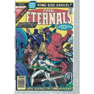  ETERNALS ANNUAL # 1, 6.5 FN + Marvel Comics Group Books